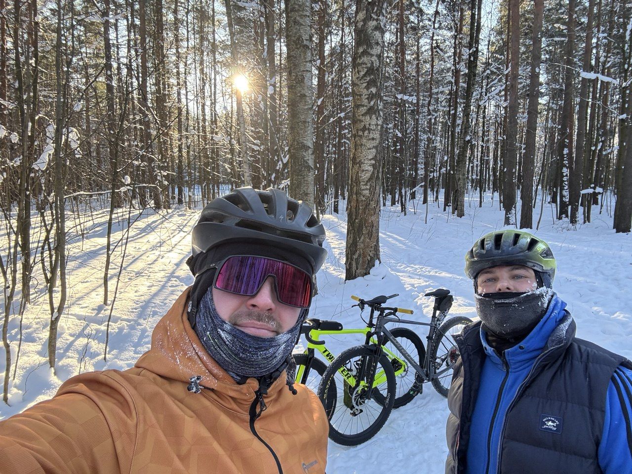 Минус двадцать — плюс удовольствие: как мы катались 1 февраля в Сосновке